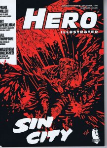 Hero Illustrated #18 ORIGINAL Vintage 1994 Warrior Publications Sin City