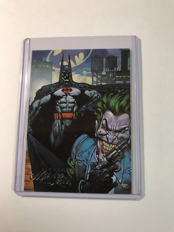BATMAN MASTER SERIES promo card : DC Skybox 1996 NM/M; Joker