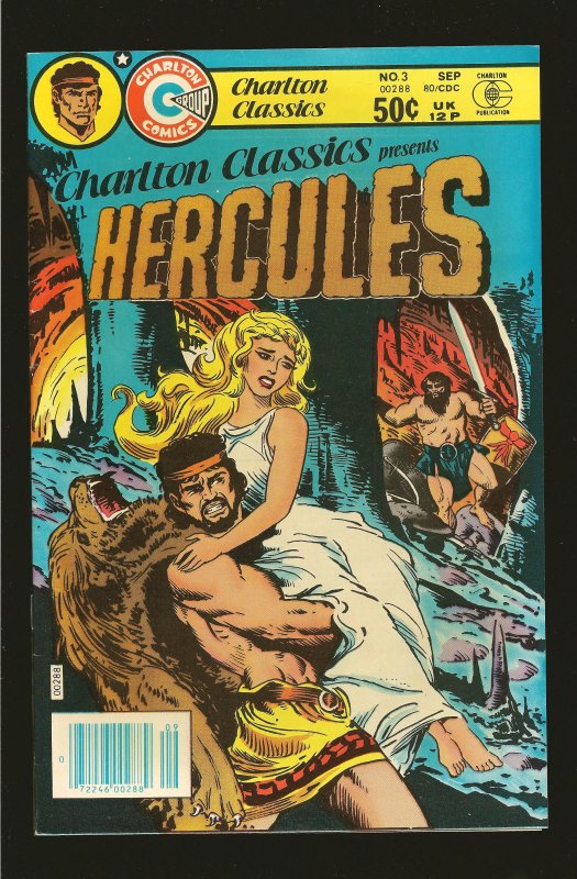 Charlton Comics Classics Hercules Vol 1 No 3 September 1980