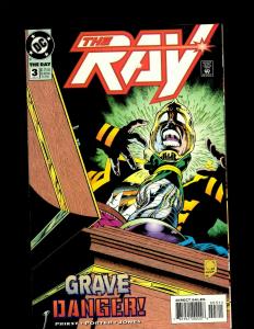 13 DC Comic Books The Ray #1 2 3 + Back In A Blaze #1 2 3 4 5 6 7 8 Ray #0 J397