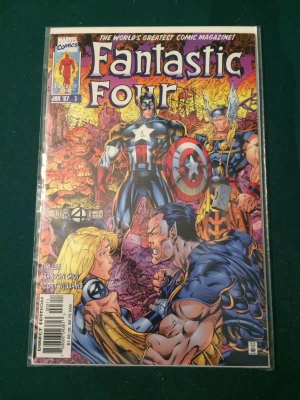 Fantastic Four #3 vol 2 Heroes Reborn NM-M