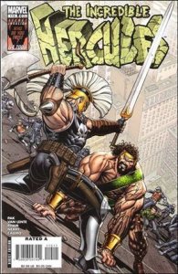 Incredible Hercules 115-A Arthur Adams Cover FN