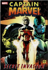 Captain Marvel (7th Series) TPB HC #1 VF/NM ; Marvel | hardcover Secret Invasion