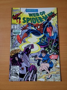 Web of Spider-Man #91 Direct Market Edition ~ NEAR MINT NM ~ 1992 Marvel Comics