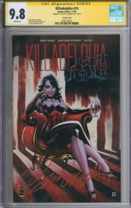 Image Killadelphia #10 CGC Signature Series 9.8 Signed By J. Scott Campbell