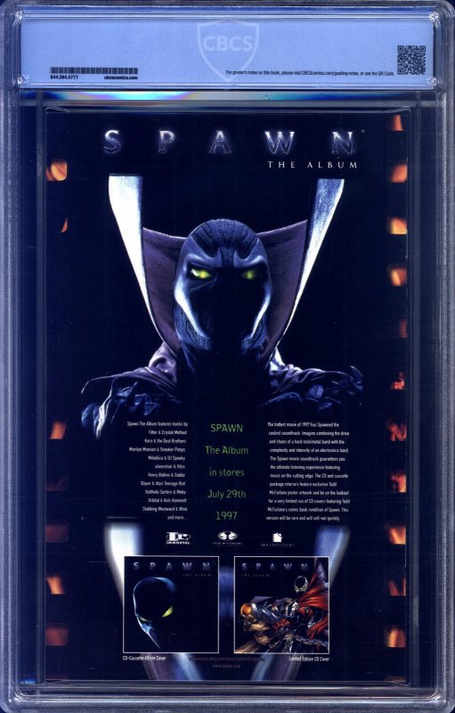 Spawn #63 CBCS 9.8 McFarlane, Capullo