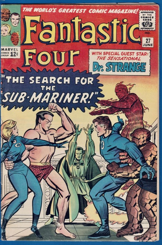 Fantastic Four #27 (1964) 6.0