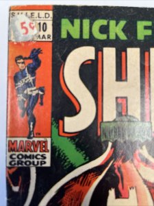 No 10 Nick Fury Agent Of Shield Marvel Comics Christmas  Edition 1968