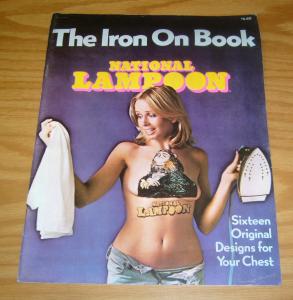 National Lampoon: the Iron On Book #1 FN sixtreen original designs 1976 rare