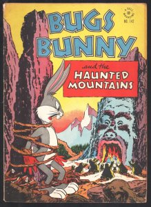 Bugs Bunny-Four Color Comics #142 1947-The Haunted Mountain-Bondage horror cover