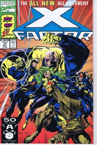 X Factor #71 ORIGINAL Vintage 1991 Marvel Comics