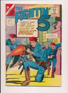 THE FIGHTIN' 5 -- #31 Masks of Doom ~ Charlton Comics 1965 ~ VG (HX514)