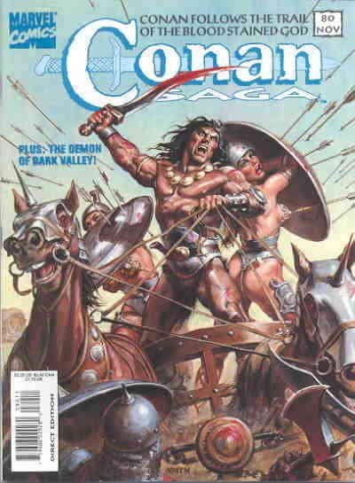 Conan Saga #80 VG ; Marvel | low grade comic