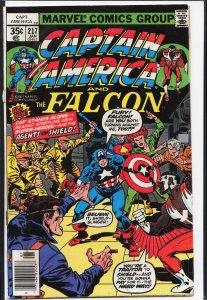 Captain America #217 (1978) Captain America and the Falcon [Key Issue]