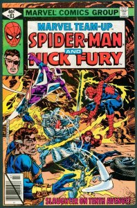 Marvel Team-Up 83 VF- 7.5 Nick Fury Marvel 1979