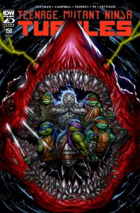 TMNT #150 2024 Jason Flowers SCC Store Exclusive Cover IDW