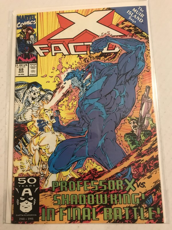 X-FACTOR #69 : Marvel 8/91 VF+