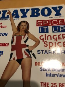 PLAYBOY May 1998 VF+;  Dilbert’s Scott Adams, Ginger Spice Girl, Tiger Woods