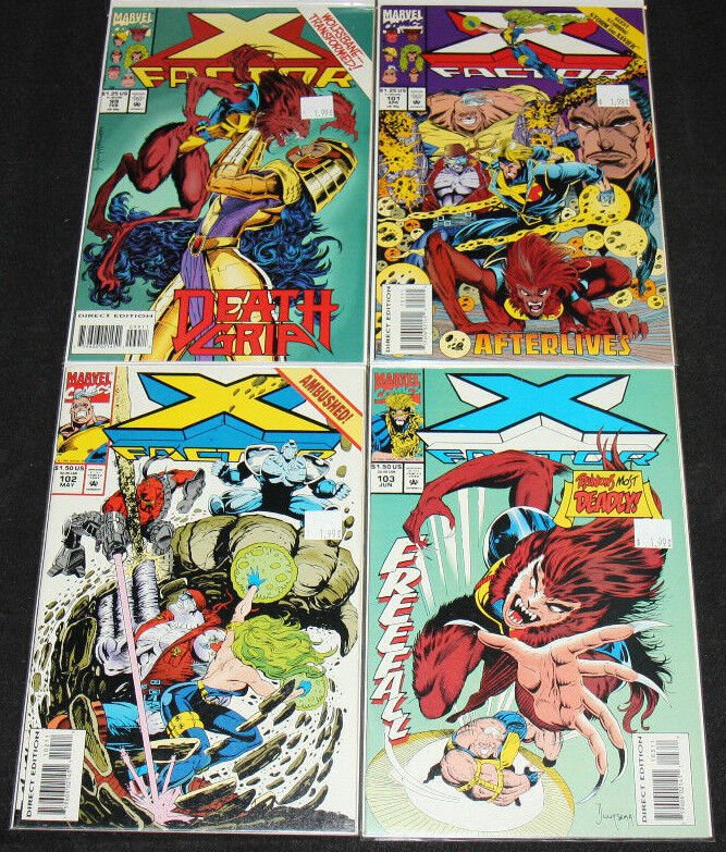 X-FACTOR COPPER AGE COMIC LOT 14PC (VF-NM)