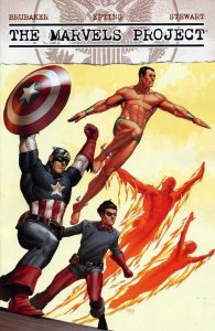 The Marvels Project (2009) #8 VF/NM Steve McNiven Variant Cover Cap Bucky Namor