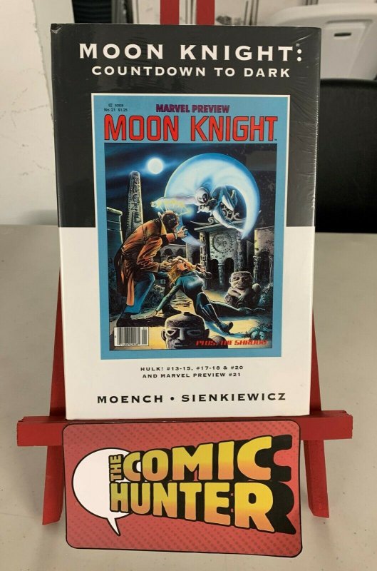 Moon Knight Countdown to Dark Direct Market Edition Hardcover 2010 Doug Moench 
