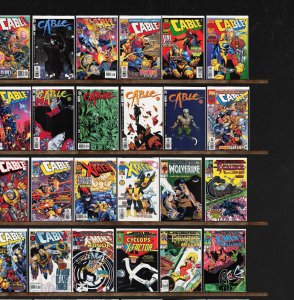 Huge Lot 150+ Comics with Cable, Excalibur, Marvel Comics Presents & More!