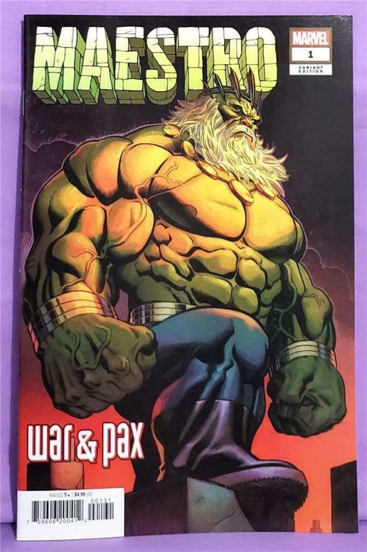 MAESTRO War & Pax #1 - 5 Variant Cover 7 pack Incredible Hulk (Marvel, 2021)!