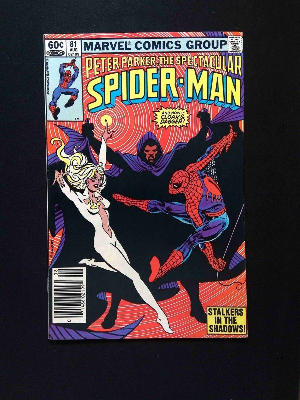 Spectacular Spider-Man #81  MARVEL Comics 1983 VF- NEWSSTAND