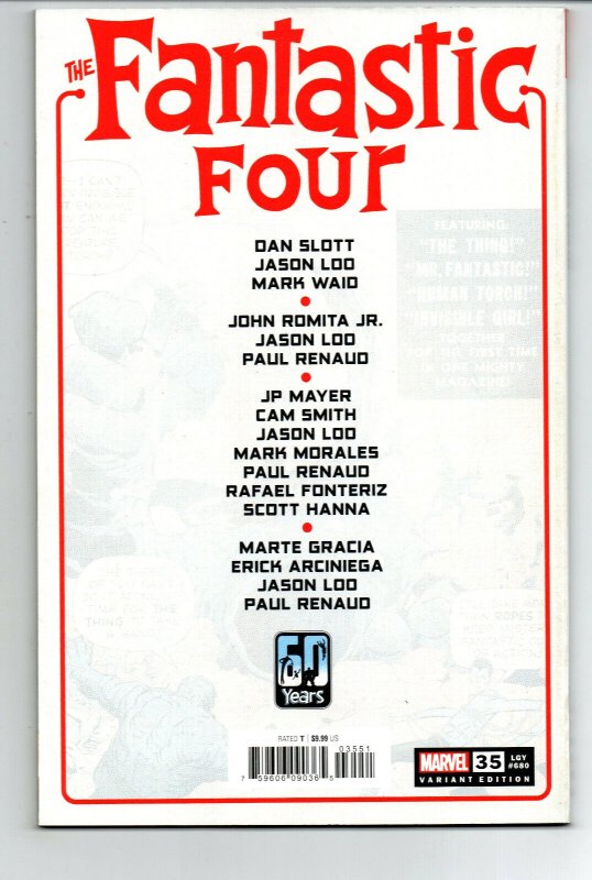 Fantastic Four #35 - #680 - Torque Variant -  2021 - NM 