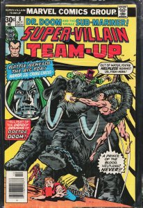 Super-Villain Team-Up #8 (1976) Namor the Sub-Mariner