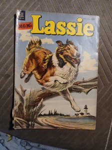 Lassie 17 And 22 Golden Age Dell Comics 1955 Lot Run Set Collection