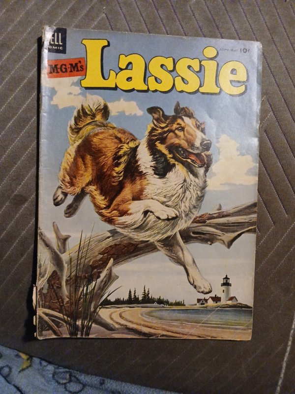 Lassie 17 And 22 Golden Age Dell Comics 1955 Lot Run Set Collection