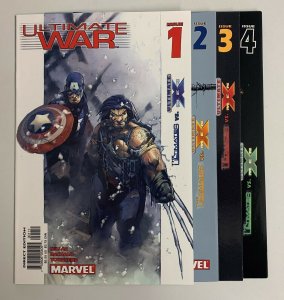 Ultimate War #1-4 Set (Marvel 2003) 1 2 3 4 Chris Bachalo Mark Millar (9.0+) 