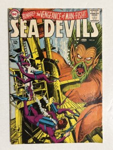 Sea Devils #24 VG- 3.5 DC Comics 1965