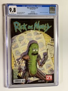 Rick and Morty 37 cgc 9.8 pickle rick Variant X-Men 141 cover