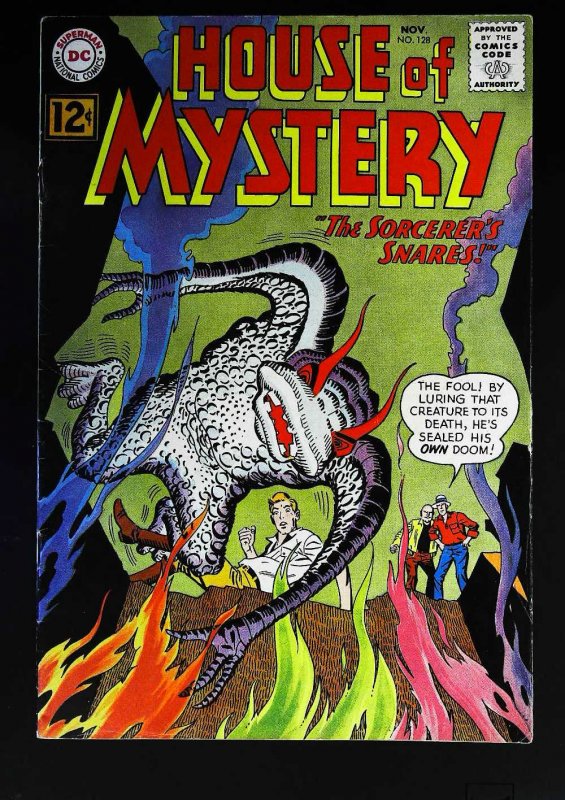 House of Mystery (1951 series) #128, Fine- (Actual scan)