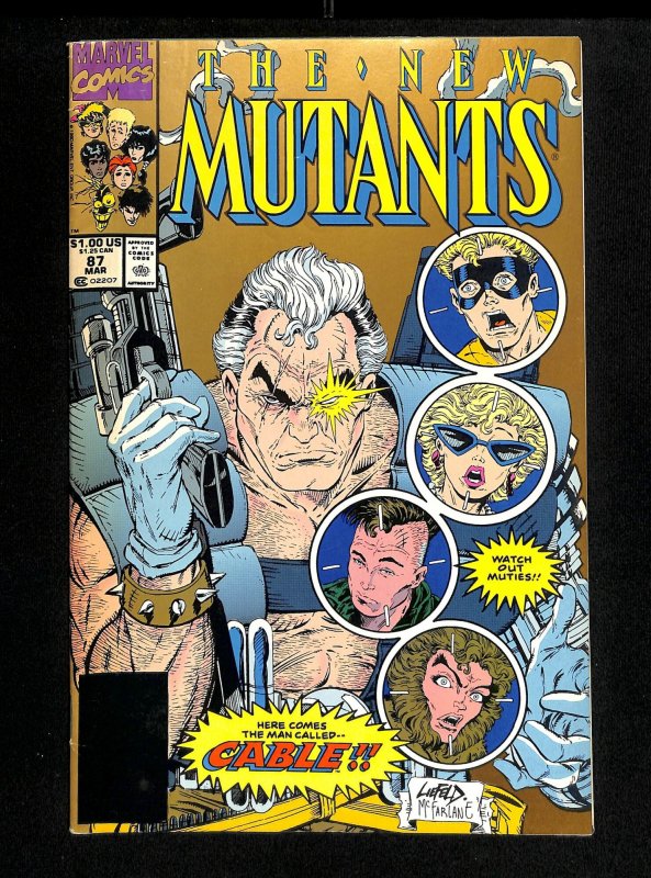 New Mutants #87 FN 6.0 1st Cable!