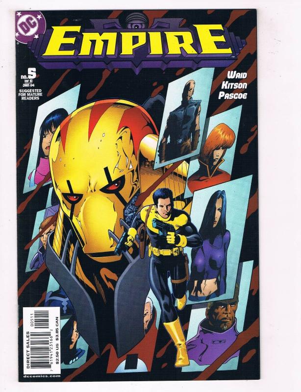 Empire #5 VF DC Comics Comic Book Waid Kitson Jan 2004 DE38 AD11