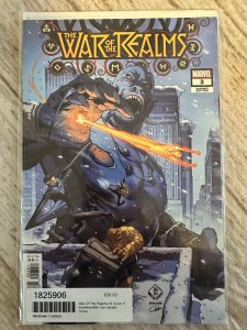 War of the Realms #3 Tan Cover (2019)NM/VF+
