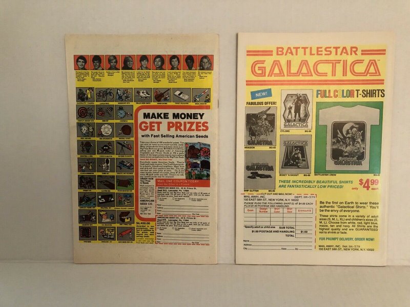 Battlestar Galactica #2 And 3 Lot Of 2