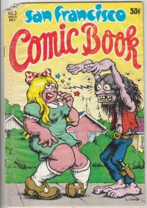 San Francisco Comic Book #3 (Jan-70) FR/GD Low-Grade R.Crumb as himself, Capt...