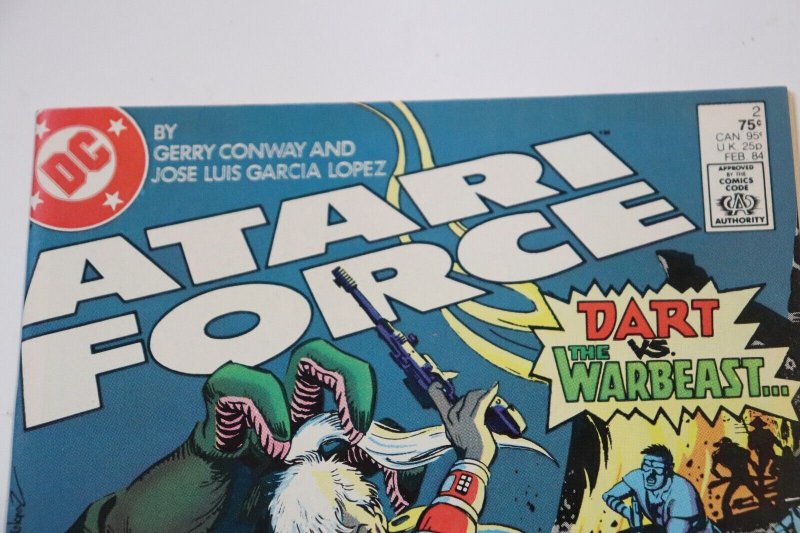 DC Comic Book Copper Age Atari Force #2