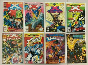 X-Men and Related comic lot all 24 different books average 8.0 VF (1984-2001) 