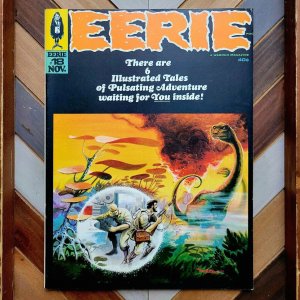 EERIE #18 VF (Warren 1968) Sharp! Sutton Painted Cover + Parente Goodwin Trapani