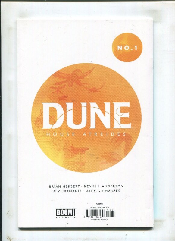 Dune: House Atreides #1 - Variant Die-Cut (9.2 Or Better) 2020