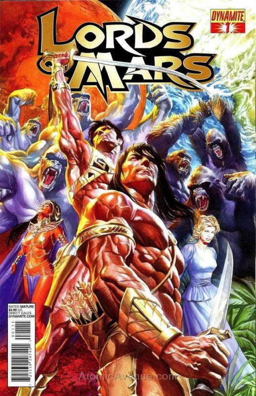 Lords of Mars (Vol. 1) #1 VF/NM; Dynamite | save on shipping - details inside