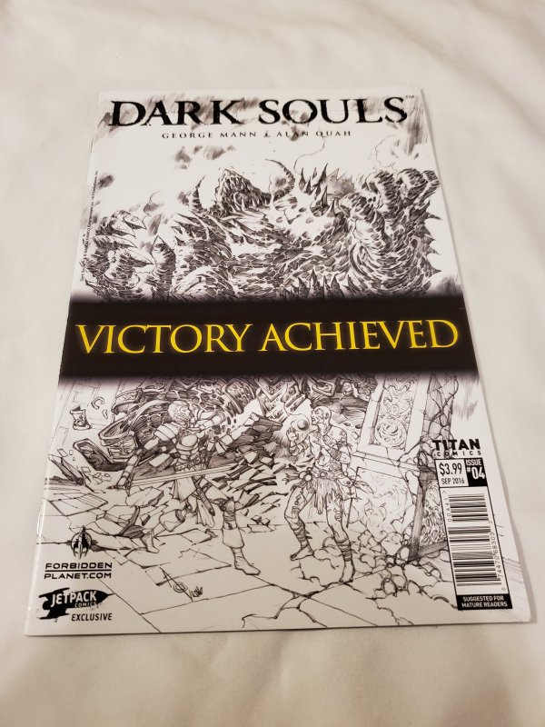 Dark Souls Victory Achieved 1 NM Jetpack Variant