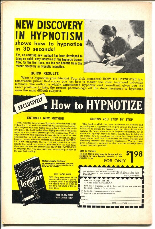 Adventures Into The Unknown #155 1965-ACG-Nemesis-Peter Costanza-FN/VF