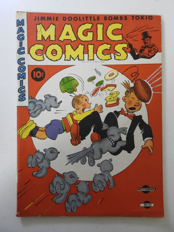 Magic Comics #40 (1942) VG/FN Condition!