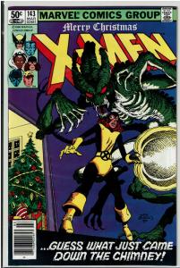 X-Men #143,*KEY* 9.0 or better, Final Claremont, Byrne, and Austin